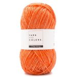 Yarn and Colors Charming Fiery Orange