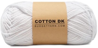 Budgetyarn Cotton DK - 001-White
