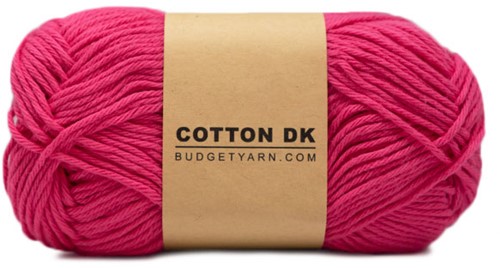 Budgetyarn Cotton DK - 035-Girly Pink