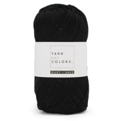 Yarn and Colors Must Have Black