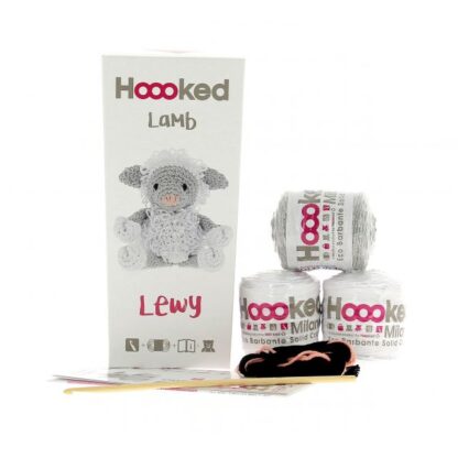 Hoooked DIY Crochet Kit - Lewy Lamb
