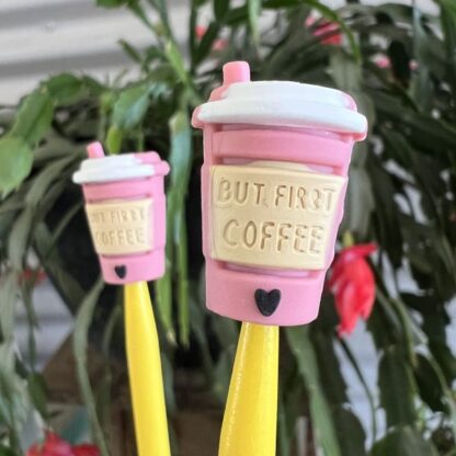 But First, Coffee Silicone Needle Stopper Point Protectors