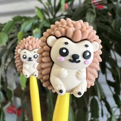 Heavenly Hedgehogs Silicone Needle Stopper Point Protectors
