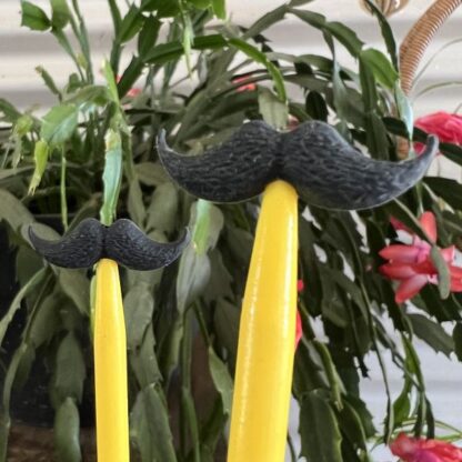 Magnificent Moustaches Silicone Needle Stopper Point Protectors - Image 2